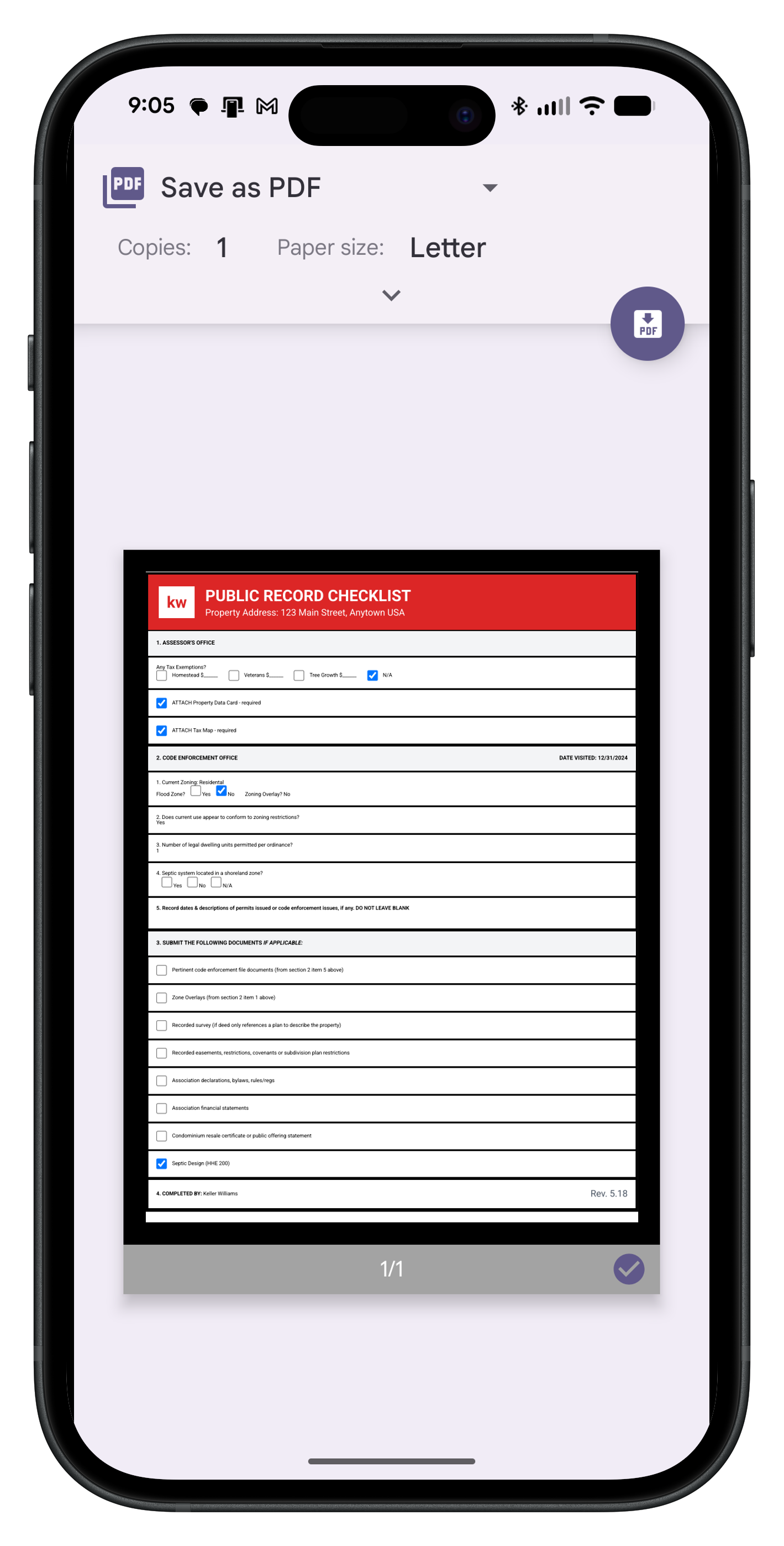 Pocket PRC PDF Export